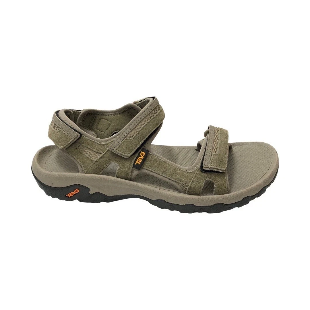 Teva Men's Hudson Bungee Cord Brown Suede Hiking Sandals 1002433 Size 8