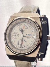 SEIKO ALBA V657-6090 K2000 Alien Homme Quartz Argent 44mm Fabriqué au Japon R...