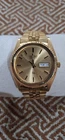 Seiko SQ President Watch Men 36mm Gold Tone Daydate 5Y23-8A60 Vintage. FOR PARTS