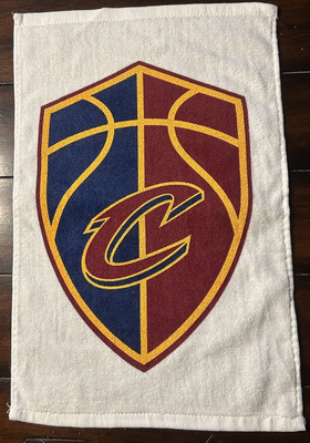 Cleveland Cavaliers Logo Rally Towel White 1/20/2018 - Cavs vs. Thunder