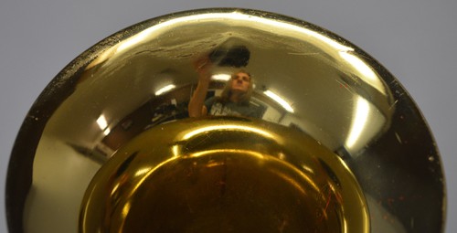 SELMER PARIS 65 K-MODIFIED LIGHTWEIGHT TRUMPET W/ORIGINAL FINISH, CASE & LYRE - Picture 19 of 24