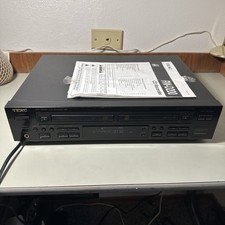 Vintage TEAC RW-D200 CD Player Recorder 2001 Audio Disc Stereo Unit