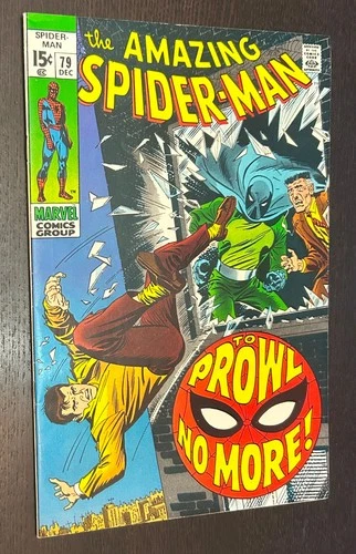 AMAZING SPIDER MAN #79 (Marvel Comics 1969) -- Silver Age Superheroes VF- / VF
