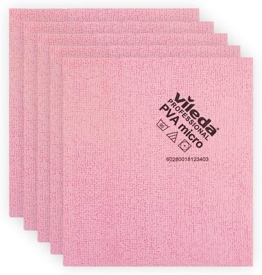 Professional | PVA Microfiber Cloth Red | All Purpose Cleaning Shammy | Synth...