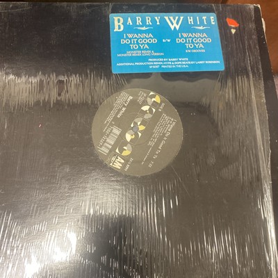 Barry White I Wanna Do It Good To Ya 12'' Vinyl Single 1989 A&M Records