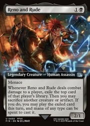 Reno and Rude (Extended Art) #450/781 Final Fantasy Uncommon MTG