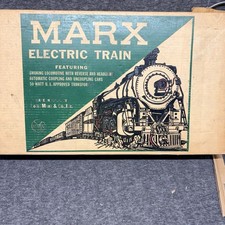 MARX ELECTRIC TRAIN SET 52295 PACIFIC EXPRESS , IN BOX, Vintage,Working