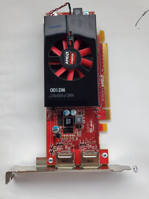 Dell AMD FirePro W2100 2GB 128bit PCI-E x16 2 X DP Y5FR3