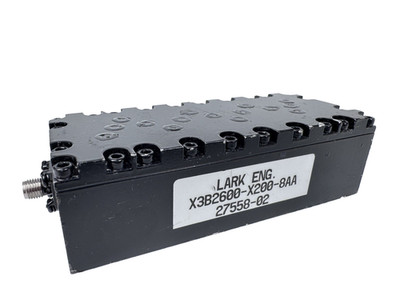 LARK Engineering X3B2600-X200-8AA RF Microwave Filter Module SMA Coax
