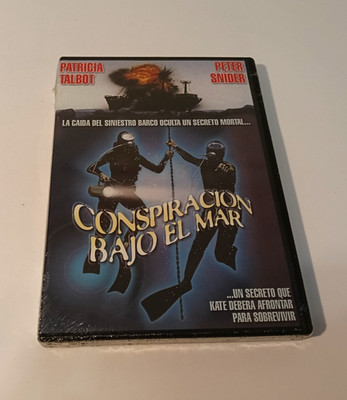 Conspiracion bajo el mar DVD new sonilab Patricia Talbot Peter Snider