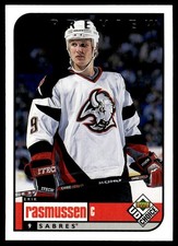 1998-99 UD Choice Preview Erik Rasmussen Buffalo Sabres #25