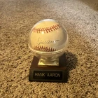 Hank Aaron Atlanta Braves Signed Original Rawlings Official NL Baseball Ball