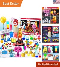 Exciting 210 Experiments Science Kit for Kids - Perfect Gift for Curious Minds