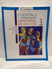 Essentials of Understanding Abnormal Behavior...