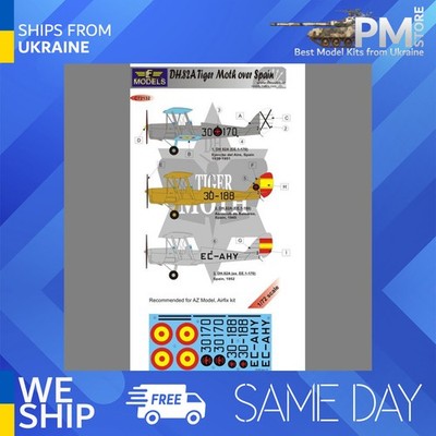 LF Models C72132 1/72 Decal DH.82A Over Spain for AZ Model, Airfix kit