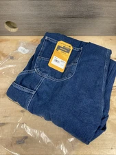 Carhartt Men’s Loose Fit Denim Bib Overall Size 42x28 New