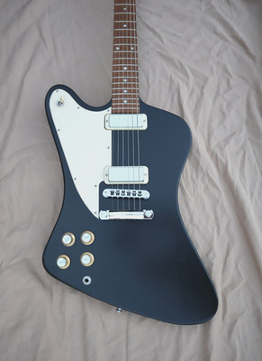 Left-Handed 2012 Gibson Firebird Studio '70s Tribute - Satin Ebony