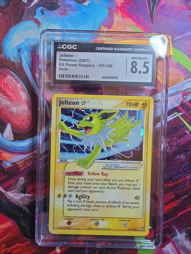 Jolteon ★ graded CGC 8.5 for sale on eBay