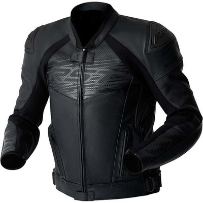 RST Moto Tractech EVO 5 D3O Jacket - Black - Leather - Medium 103635BLK-42