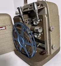 Bell  Howell 253-A 8mm Movie Projector 500W w Case Vintage Parts Repair