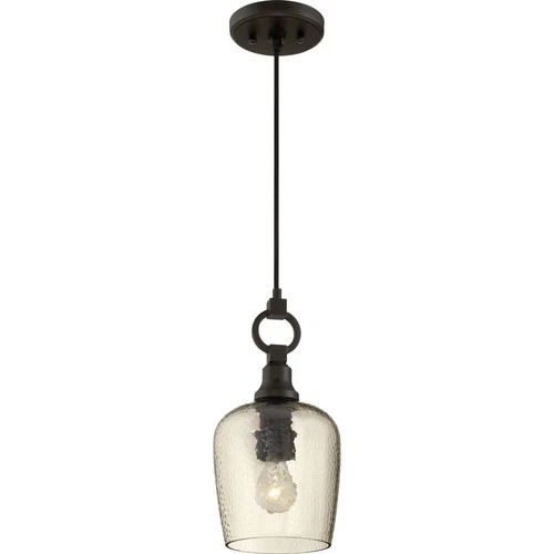 Quoizel CKKD1507 Kendrick 1 Light 7"W Mini Pendant - Bronze - Picture 2 of 6
