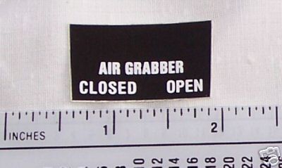 1971 1972 Road Runner GTX Charger Super Bee air grabber switch