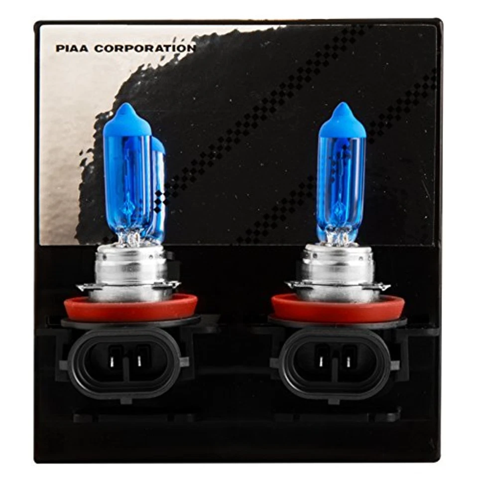PIAA 5000K STRATOS BLUE 5000 H8 Headlight halogen Fog Light Bulbs HZ308 JapanNew - Image 4 of 4