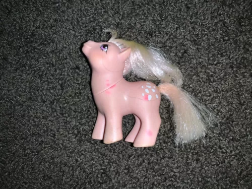 My Little Pony Baby Cotton Candy Pink G1 Hasbro MLP 80s Vtg Pink