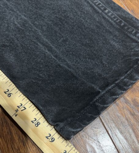 Wrangler Jeans Boys Sz 16 R Adjustable Waist 1013MWBBK Black Denim 100% Cotton - Picture 8 of 10
