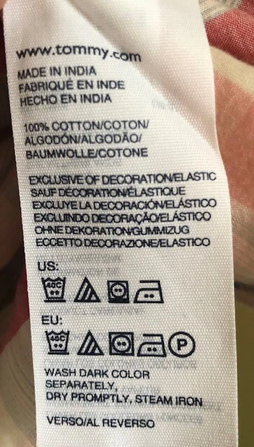 Tommy Hilfiger Women's 3X Plaid Multi-Color Pastel Shirt Sleeveless ~EUC~ - Image 3 of 4