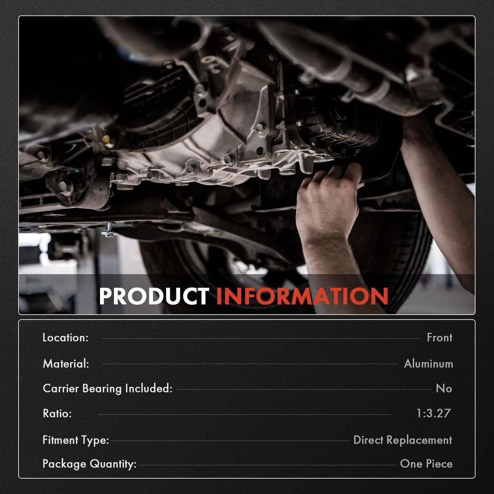 Front 1:3.27 Ratio Differential Carrier Assy For Mercedes-Benz AMG GLC300 16-19 - Image 3 of 4