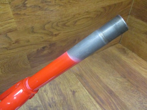 SCHWINN PARAMOUN 1" x 7" THREADED 100x9qr 700C STEEL ROAD BIKE FORK - RED - Picture 8 of 8