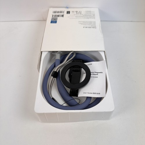 TELESIN Silicone Smartphone Magnetic Neck Holder - Model No. MNM-001-B Open Box - Photo 4 sur 12