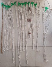 Hanging Macram  Macrame Plant Pot Holders 32-66 Inches, Select Style