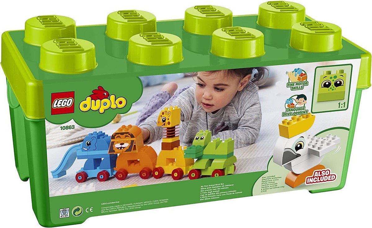 LEGO (LEGO) Duplo Midori Container Deluxe 'Animal Densha' 10863 | eBay