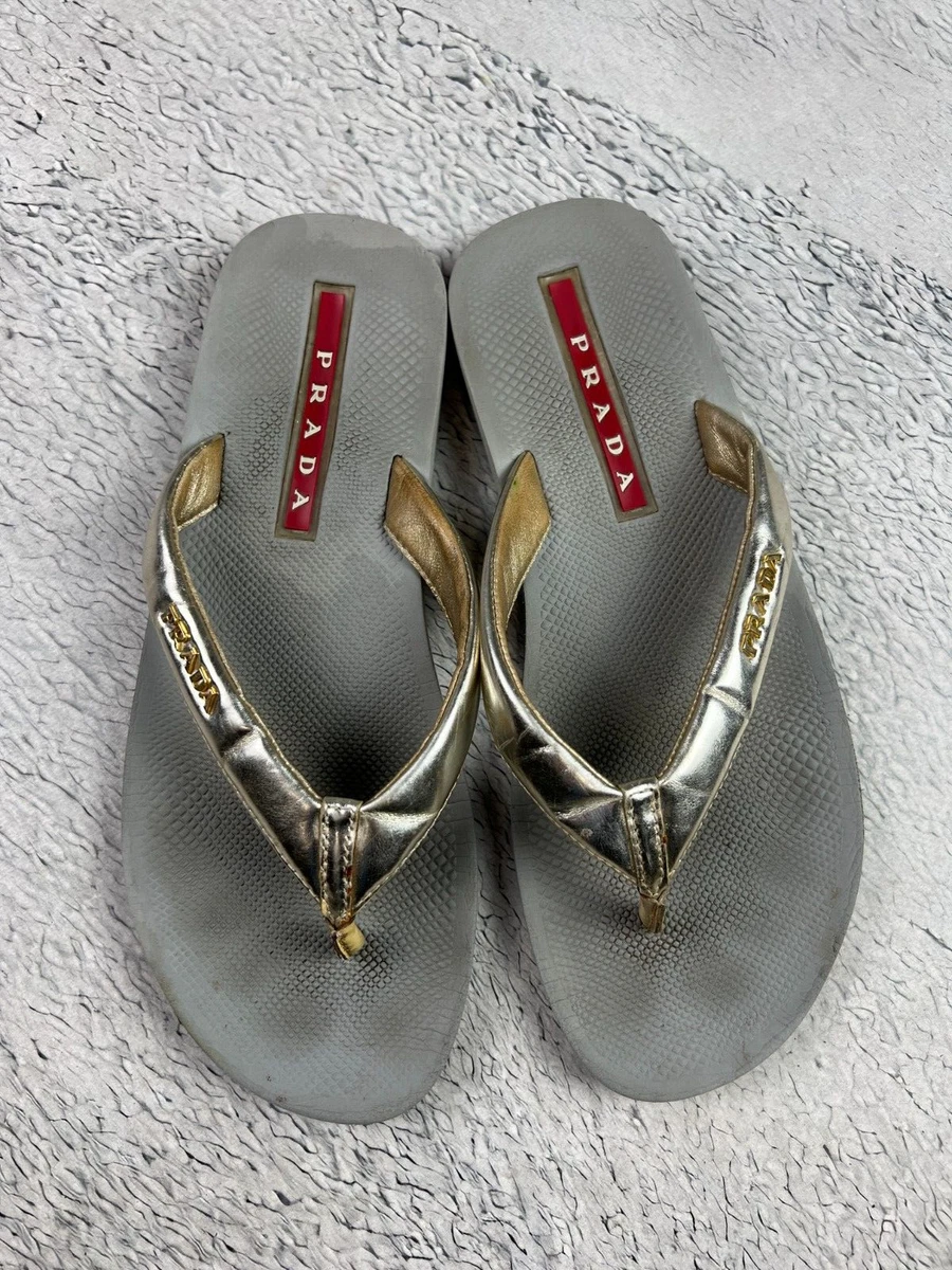 PRADA Silver Sandals for Women for sale | eBay
