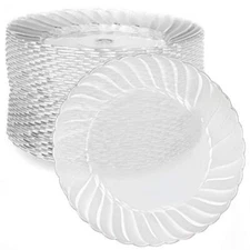 Premuim Disposable Plastics for Party or Wedding in Multiple Sizes & Styles