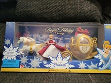 Walt Disney Cinderella Holiday Collection Royal Holiday Carriage 1998 Vintage