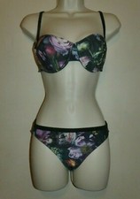 Ted Baker Shadow Flora bikini choose underwire top 32CD 34CD or bottom NWT
