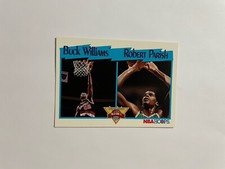 1991-92 NBA Hoops Basketball #313 League Leaders Field Goal Williams & Parish
