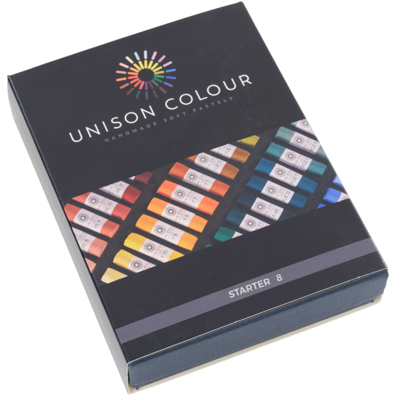Unison Colour Small Soft Pastel Starter Set (8pc)