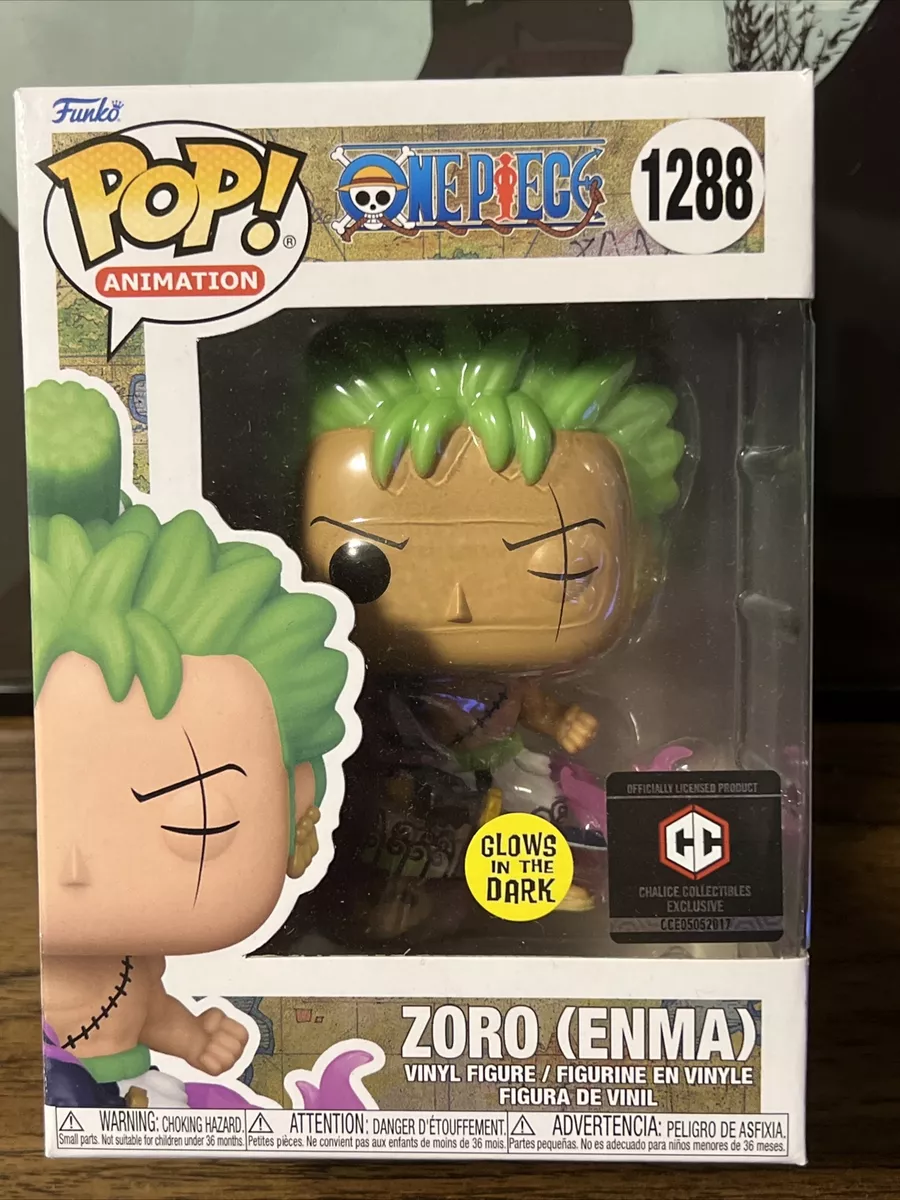 Funko Pop! Animation: One Piece - Zoro (Enma) Special Edition GITD  Exclusive #1288