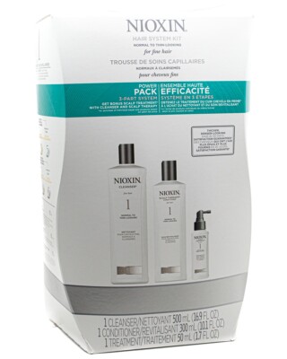 Nioxin 1 HAIR SYSTEM KIT for Fine Hair:  Cleanser 