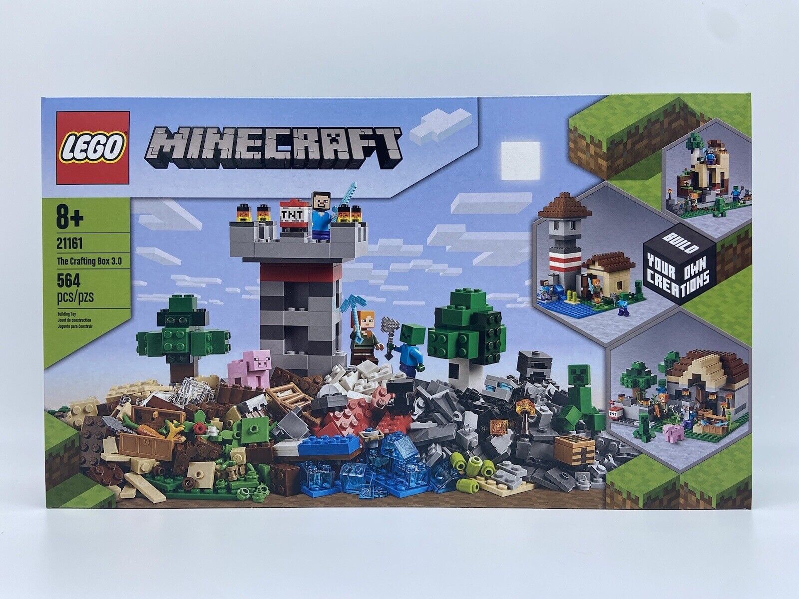 LEGO Minecraft 21161 The Crafting Box 3.0 Brand New & Sealed