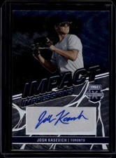 2023 Panini Elite Extra Edition - Impact Impressions AUTO Josh Kasevich
