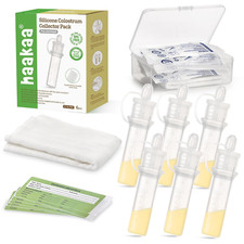 Colostrum Collector Kit Breast Milk Collector Case, 4Ml/6Pcs