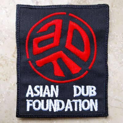 ASIAN DUB FOUNDATION -- PATCH / AUFNÄHER -- REGGAE / DUB