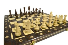 The Wholesale Chess Emissary European Chess Set