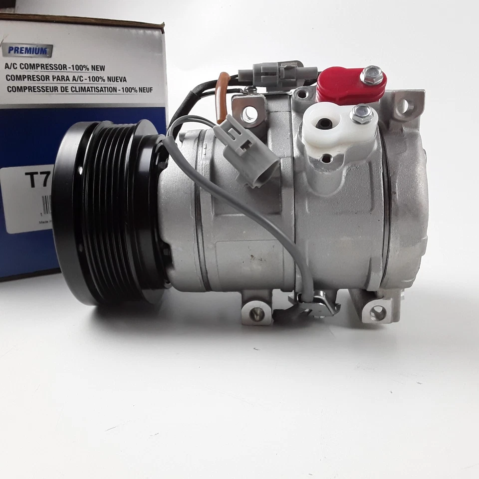 Conjunto de compresor de aire acondicionado para Toyota Tundra 2000 2001 2002 2003 2004 2005 2006 Foto 2 de 4