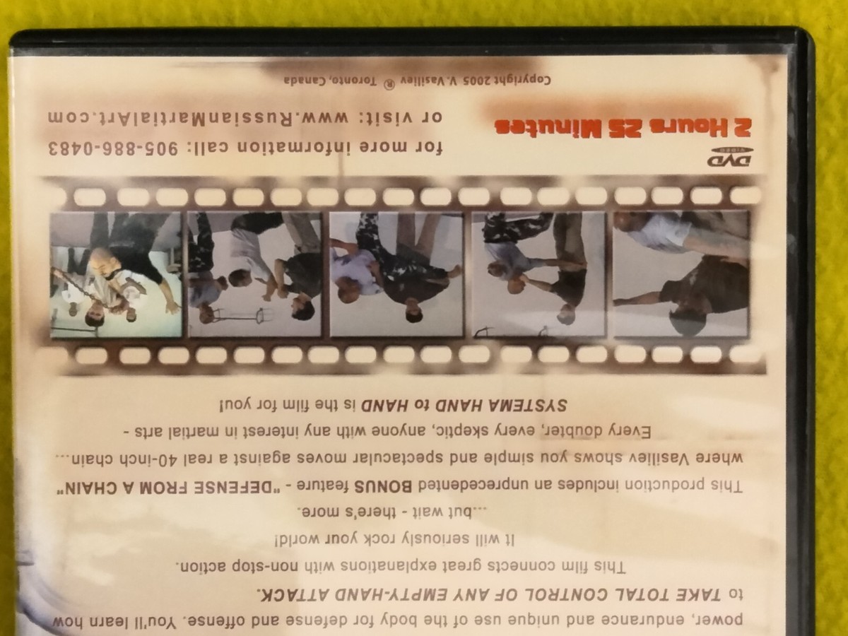 SYSTEMA Hand Combat DVD Russian Martial Arts instructional